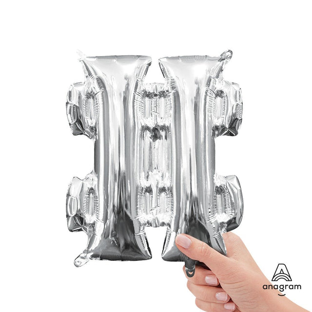 Silver Foil Symbol # Balloon