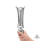 Silver Foil Symbol Balloon