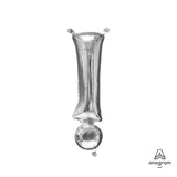 Silver Foil Symbol Balloon