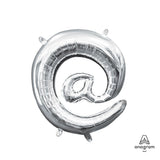 Silver Symbol @ Foil Balloon
