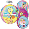 Foil Balloon Tweety Orbz 16 Inch