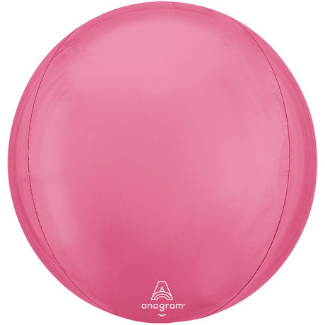 Foil Balloon 16 Inch Vibrant Pink Orbz