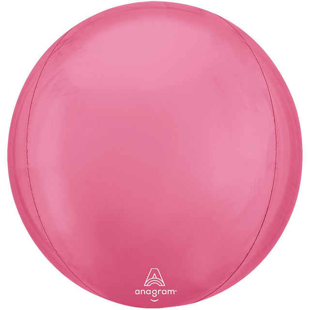 Foil Balloon 16 Inch Vibrant Pink Orbz