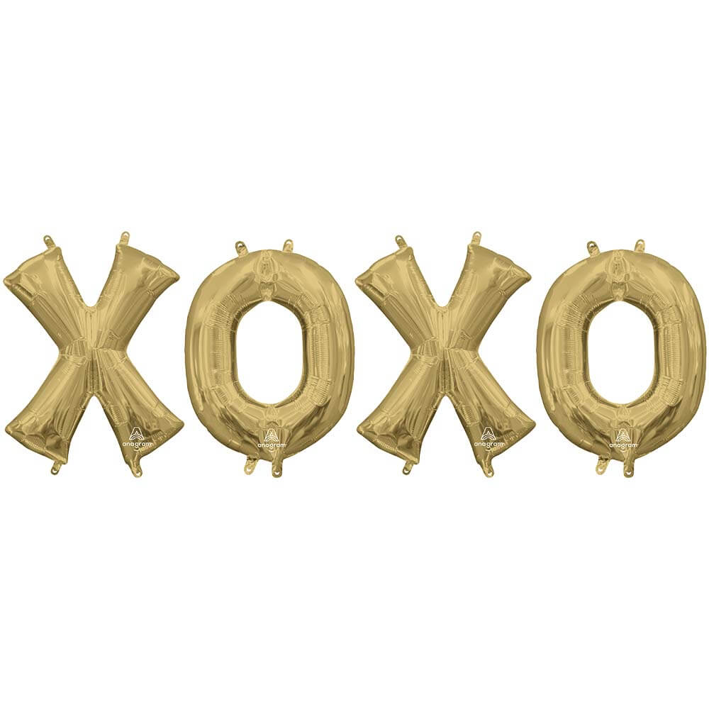 Foil Balloon XOXO Letters Kit