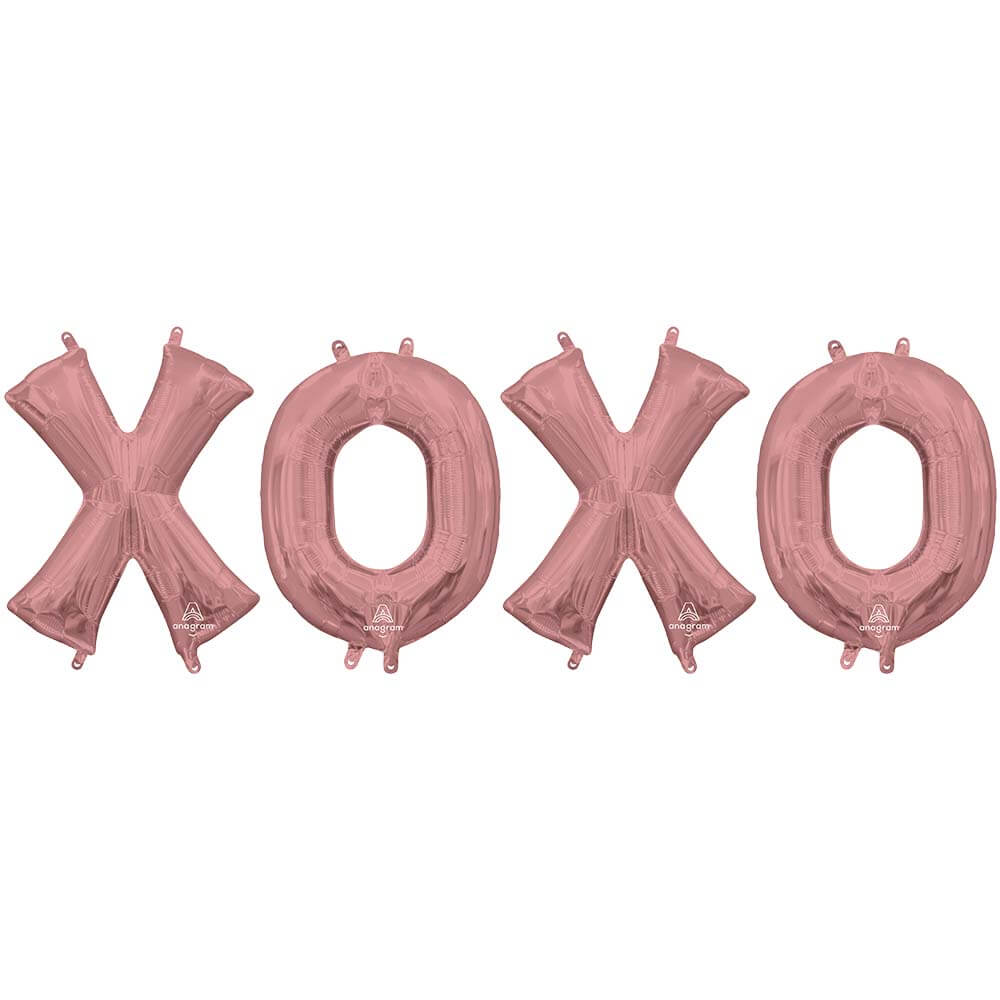 Foil Balloon XOXO Letters Kit