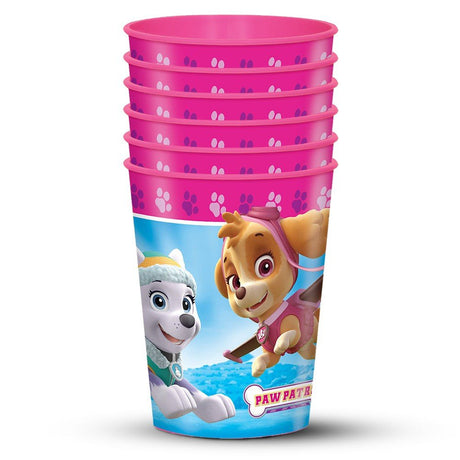Paw Patrol Girls Plastic Stadium Cups