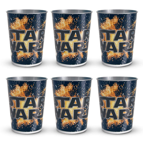 Star Wars Plastic Stadium Cups 6 Pack