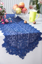 Lace Table Runner 16x108 Navy Blue