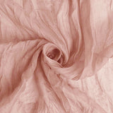 Gauze Cheesecloth Table Runner 10 ft x 38 in Rose Pink