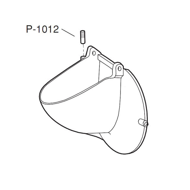 Alfa P-1012 Upper Hinge Pin (Long) for VS-99D Door