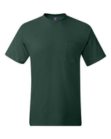 Hanes® Short Sleeve Crewneck Pocket T-Shirt