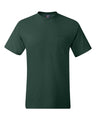 Hanes® Short Sleeve Crewneck Pocket T-Shirt