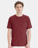 ComfortWash by Hanes® Garment-Dyed Pocket Crewneck Short Sleeve T-Shirt