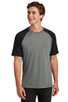 Sport-Tek® Crew Neck Short Sleeve Halftime Raglan Tee
