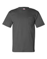 Bayside® USA-Made Short Sleeve Crewneck Pocket T-Shirt