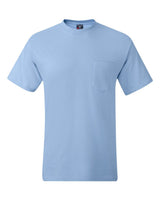Hanes® Short Sleeve Crewneck Pocket T-Shirt