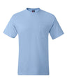 Hanes® Short Sleeve Crewneck Pocket T-Shirt