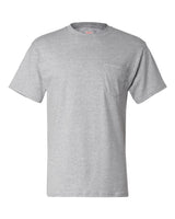 Hanes® Short Sleeve Crewneck Pocket T-Shirt