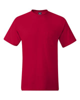 Hanes® Short Sleeve Crewneck Pocket T-Shirt