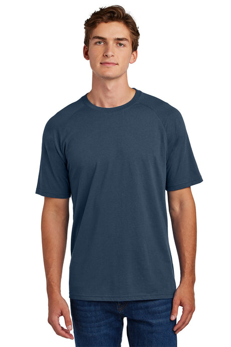 Sport-Tek® Crew Neck Short Sleeve Halftime Raglan Tee