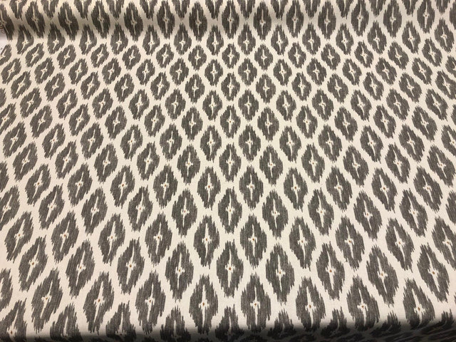 Diwali Dove 100 Percent Cotton Fabric - Cream Grey Gold, 54" Width, 27" Horizontal Repeat, 27" Vertical Repeat (1 Yard)
