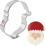 Ann Clark Santa Face Cookie Cutter, 4"