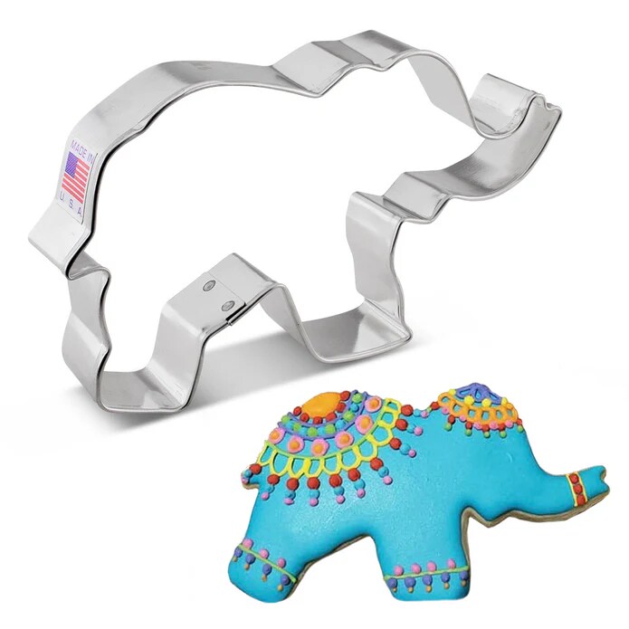 Ann Clark Elephant Cookie Cutter, 5"