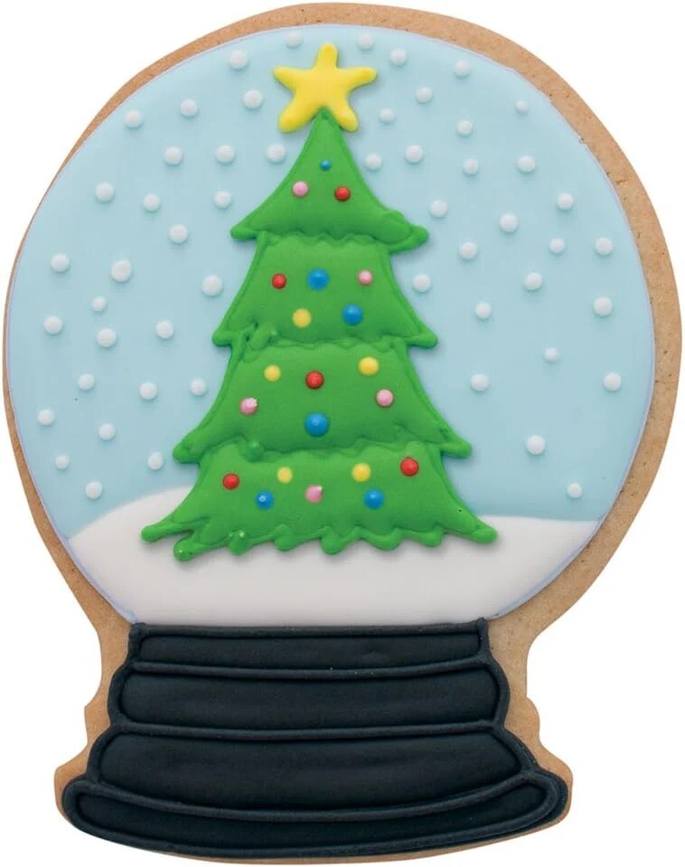 Ann Clark Winter Snow Globe Cookie Cutter, 4"