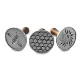 Nordic Ware Honey Bee Cookie Stamps Sunflower hive 3 pack