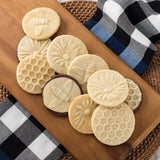 Nordic Ware Honey Bee Cookie Stamps Sunflower hive 3 pack