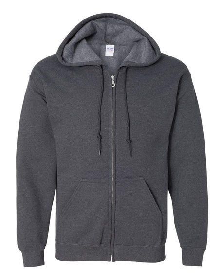 Gildan® Heavy Blend Full-Zip Long Sleeve Hooded Sweatshirt