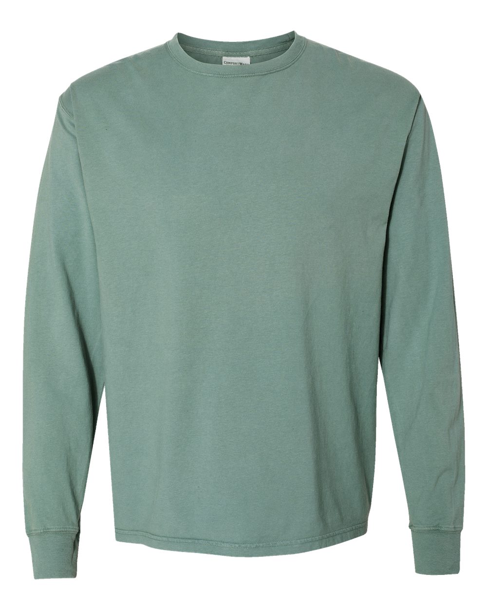 Hanes® Garment Dyed Long Sleeve Crewneck T-Shirt