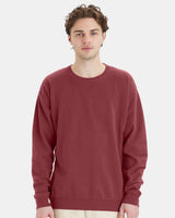 ComfortWash by Hanes® Garment-Dyed Crewneck Long Sleeve Sweatshirt