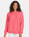 ComfortWash by Hanes® Garment-Dyed Crewneck Long Sleeve Sweatshirt