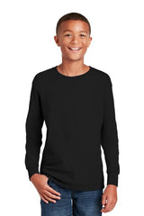 12 Pack Gildan® Youth Heavy Cotton Crew Neck Long Sleeve T-Shirt