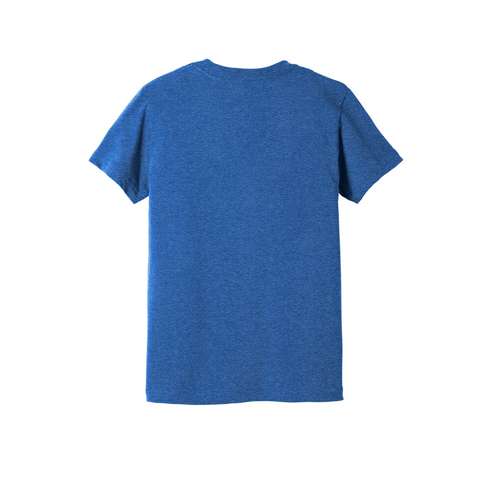 6 Pack: BELLA+CANVAS® Youth Heather Short Sleeve Crew Neck CVC Tee