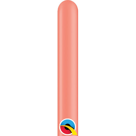 Latex Balloons Coral 160Q