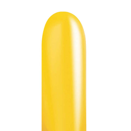 Entertainer Balloons 160S Sempertex Deluxe Honey Yellow
