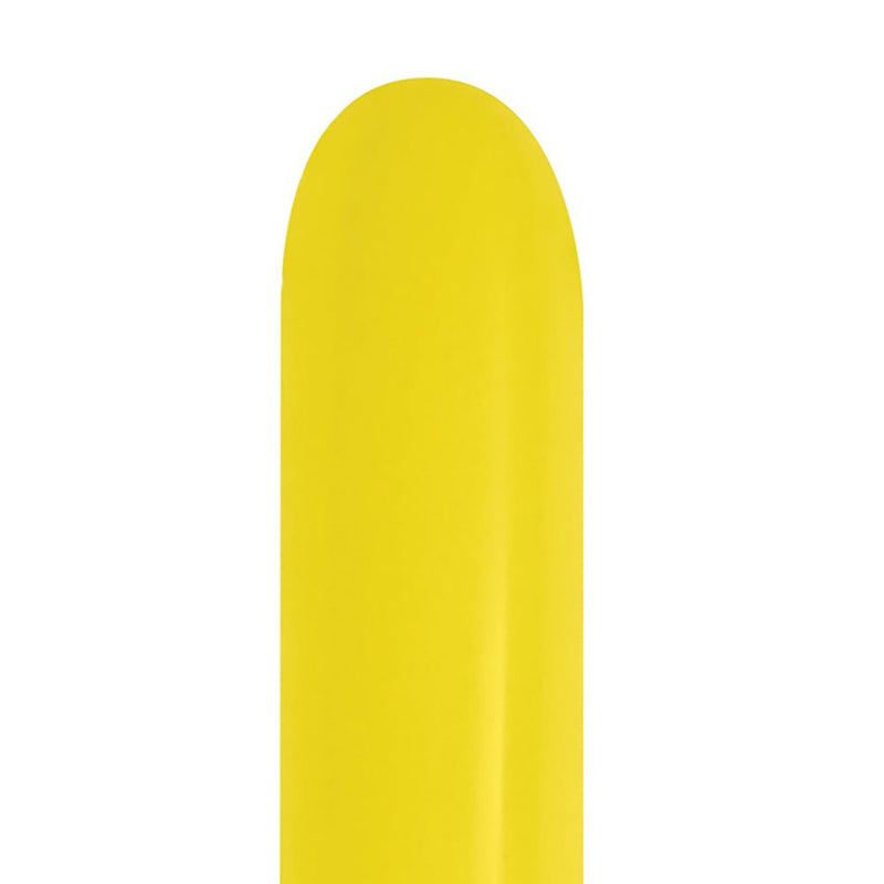 Entertainer Latex Balloons 160S Fashion Yellow