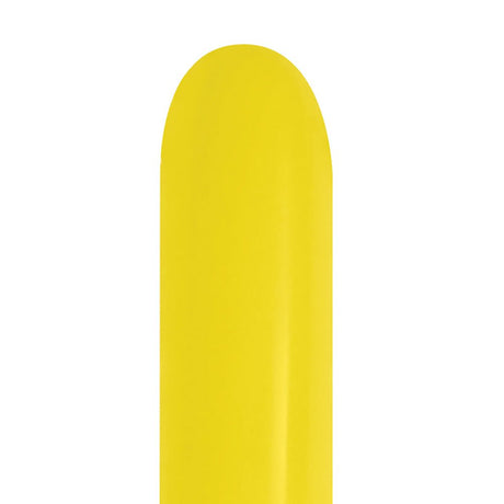 Entertainer Latex Balloons 160S Fashion Yellow