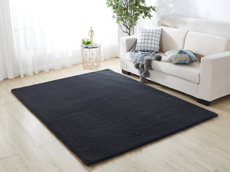 Machine-Made Faux Fur Rug Faux Fur Fabric - Plush Faux Chinchilla Texture, Indoor Use Only (1 Piece)