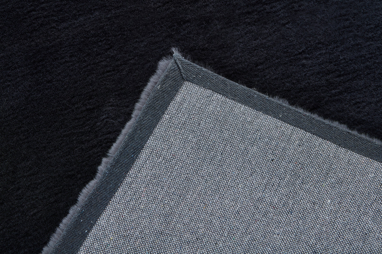Machine-Made Faux Fur Rug Faux Fur Fabric - Plush Faux Chinchilla Texture, Indoor Use Only (1 Piece)