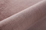 Machine-Made Faux Fur Rug Faux Fur Fabric - Plush Faux Chinchilla Texture, Indoor Use Only (1 Piece)