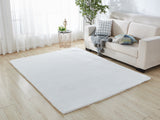 Machine-Made Faux Fur Rug Faux Fur Fabric - Plush Faux Chinchilla Texture, Indoor Use Only (1 Piece)