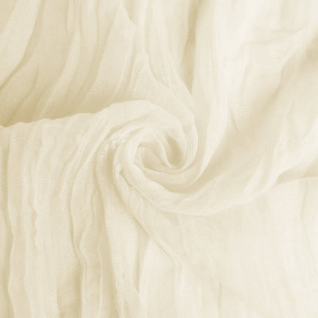 Cheesecloth Arch Drape Curtain Panel