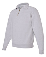 JERZEES® Super Sweats Quarter-Zip Cadet Collar Sweatshirt