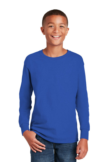 Gildan Youth Heavy Cotton Long Sleeve Active Tee