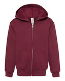 JERZEES® NuBlend Youth Full-Zip Hooded Sweatshirt