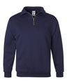 JERZEES® Super Sweats Nublend Quarter Zip Cadet Collar Sweatshirt