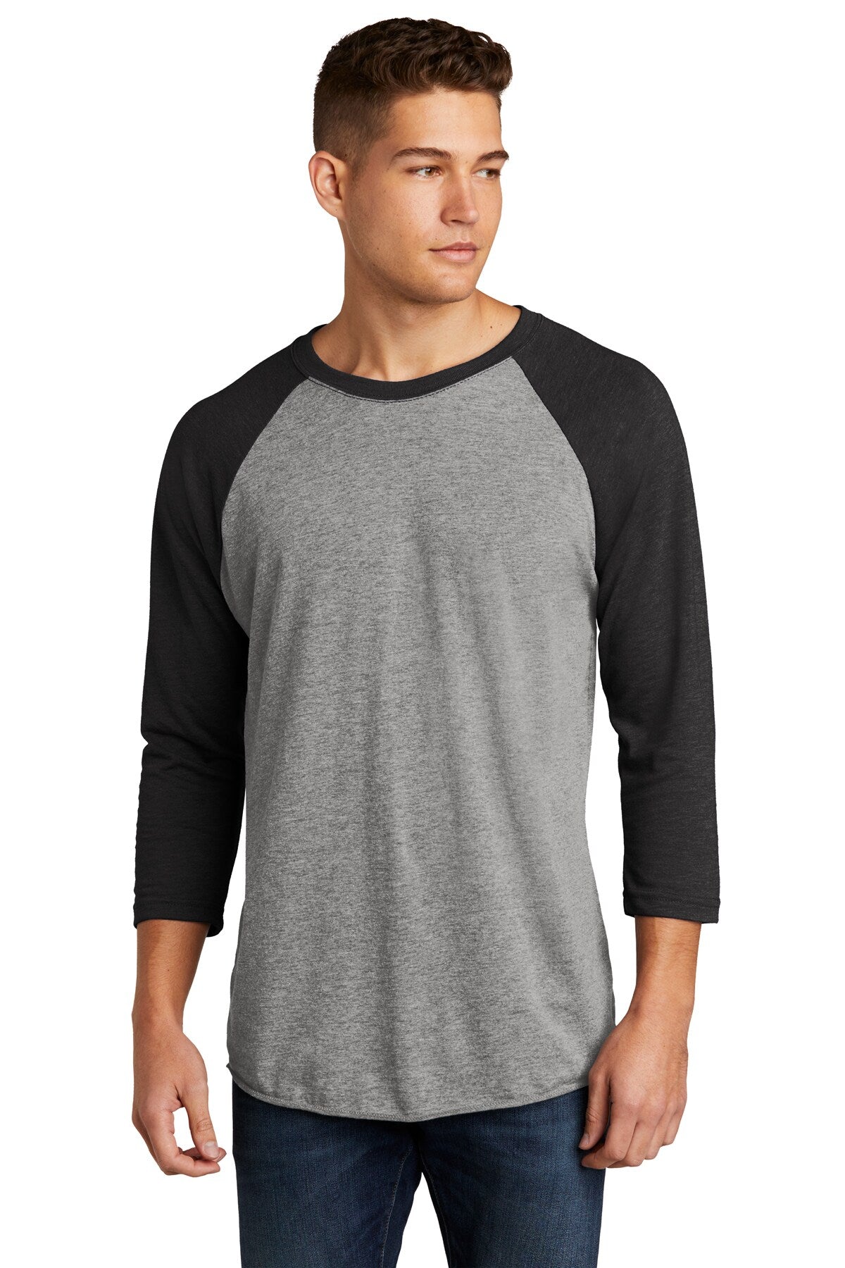 Next Level® Triblend Crewneck Three-Quarter Raglan T-Shirt
